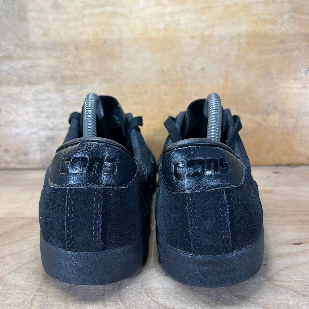 Converse Checkpoint SUEDE Pro Ox Womens Size 10.5 Shoes Sneakers Black 166019C - Picture 4 of 8